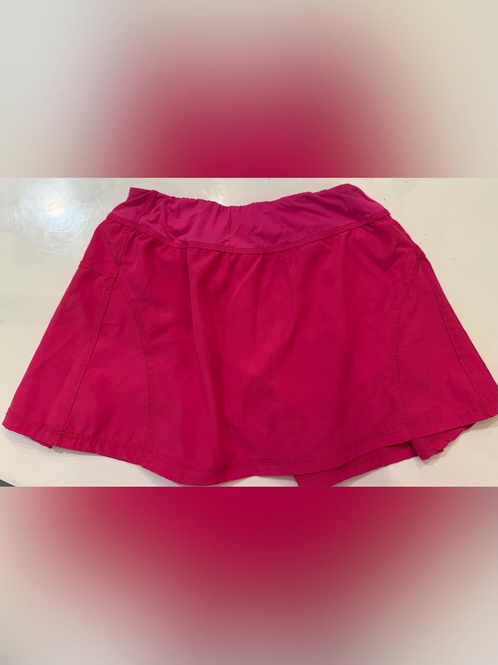 GB Girls Hot Pink Athletic Skort